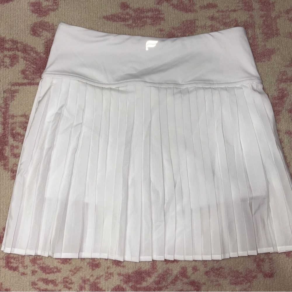 Fabletics Hot Shot Classic White Pleated Sporty Mini Skirt Women’s XS - Picture 10 of 13